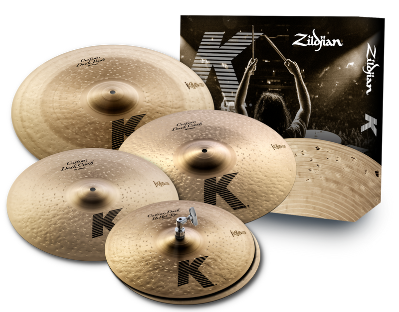 Zildjian K Custom Dark Cymbal Pack