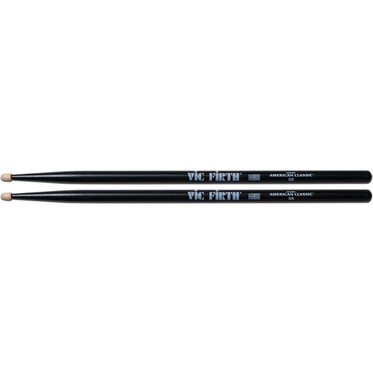 Vic Firth 5AB American Classic 5A con ACABADO NEGRO