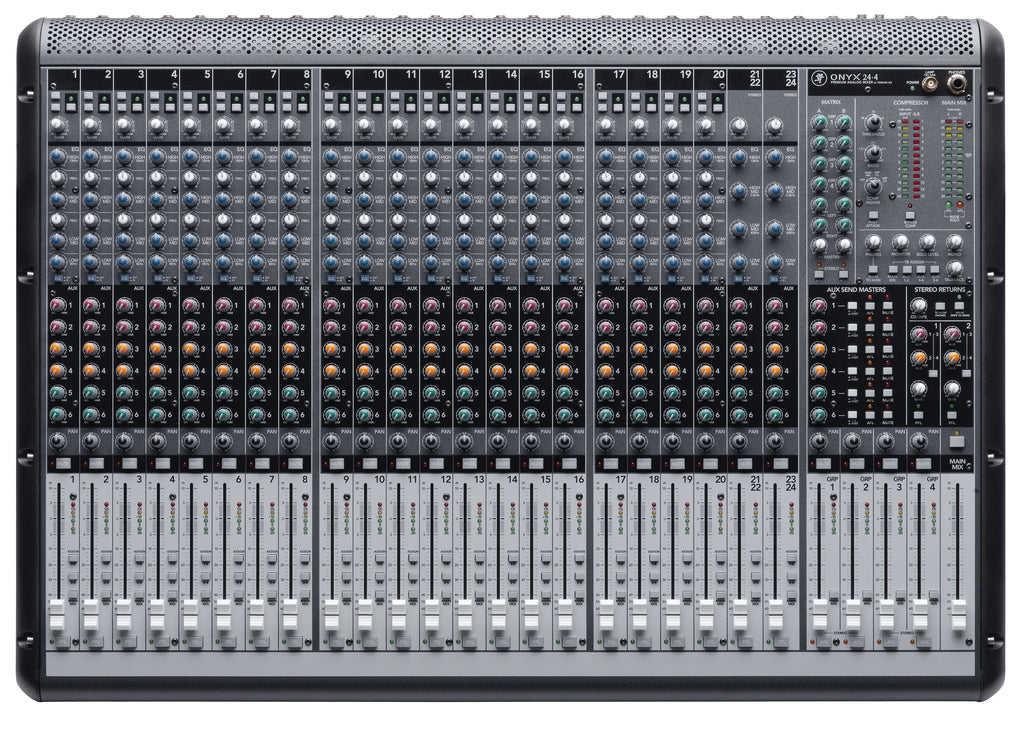 Mackie ONYX24 24-Channel Premium Analog Mixer with Multi-Track USB