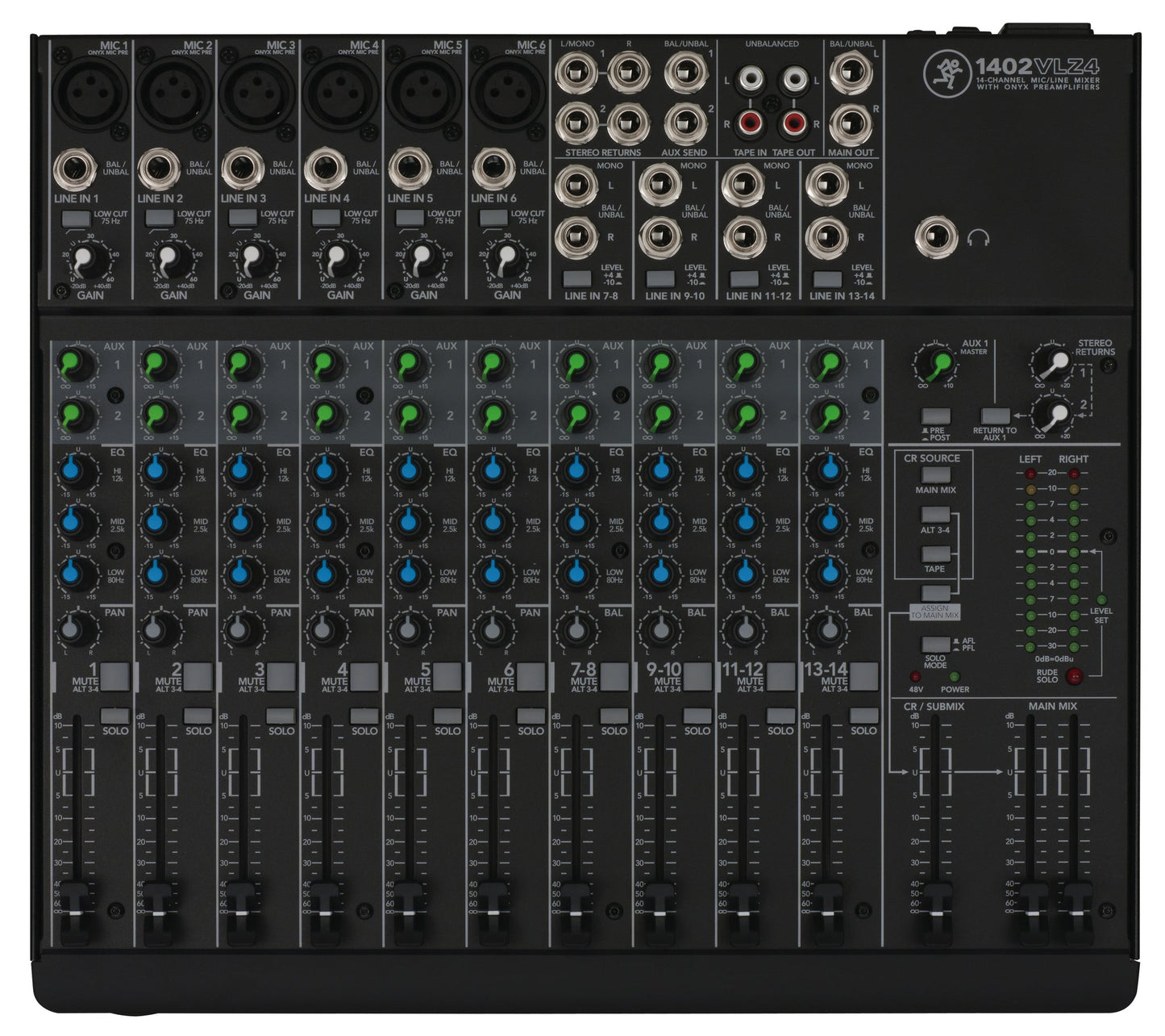 Mackie 1402VLZ4 14-channel Compact Mixer