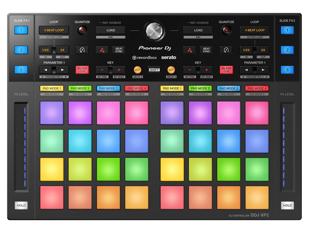 Pioneer DJ DDJ-XP2 Sub-controller for Rekordbox DJ / Serato DJ Pro