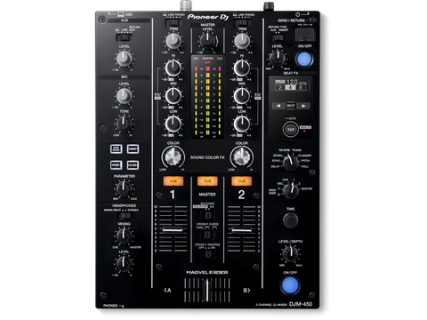 Pioneer DJ DJM-450 2-channel DJ Mixer