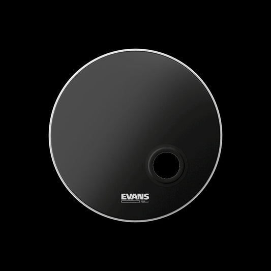Evans EMAD Resonant Black Bass Drumhead - 22 inch