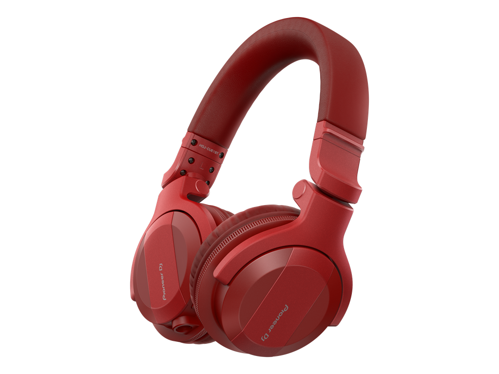 Pioneer DJ HDJ-CUE1BT On-ear Bluetooth DJ Headphone - Red