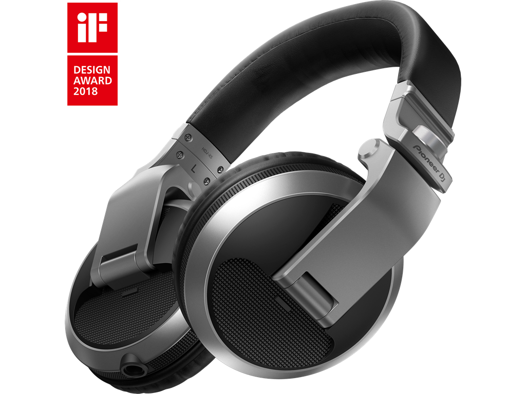 Pioneer DJ HDJ-X5 Professional DJ Headphones - Silver