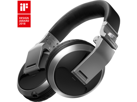 Pioneer DJ HDJ-X5 Professional DJ Headphones - Silver