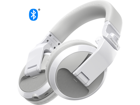 Pioneer DJ HDJ-X5BT Over-Ear DJ Headphones w/ Bluetooth - WHITE