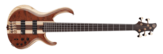 Ibanez Premium BTB1835 Bass Guitar - Natural Shadow Low Gloss