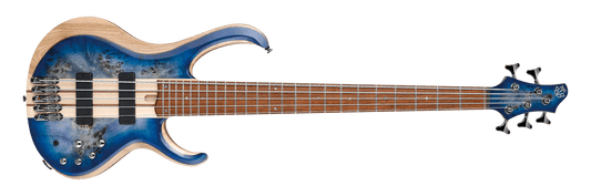 Ibanez Standard BTB845 Bass Guitar - Cerulean Blue Burst Low Gloss