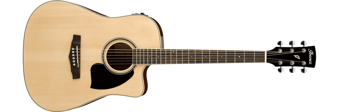 Ibanez PF15ECE Dreadnought Acoustic-Electric Guitar - Natural