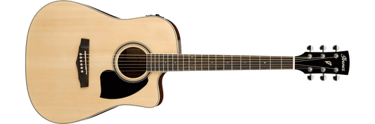 Ibanez PF15ECE Dreadnought Acoustic-Electric Guitar - Natural