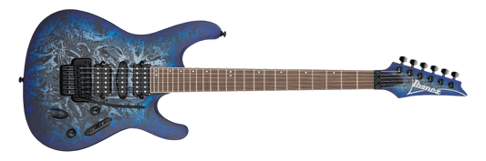 Ibanez S770CZM Solidbody Electric Guitar - Cosmic Blue Frozen Matte
