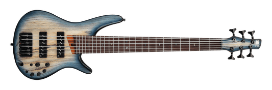 Ibanez Standard SR606E Bass Guitar - Cosmic Blue Starburst Flat
