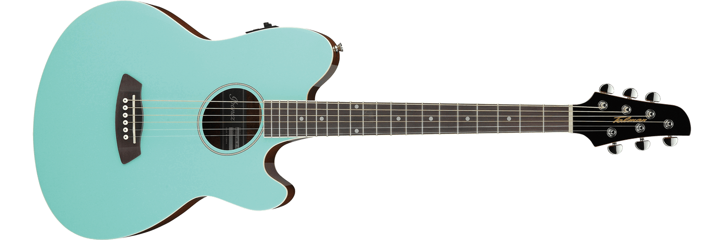 Ibanez Talman TCY10E Acoustic-Electric Guitar - Sea Foam Green