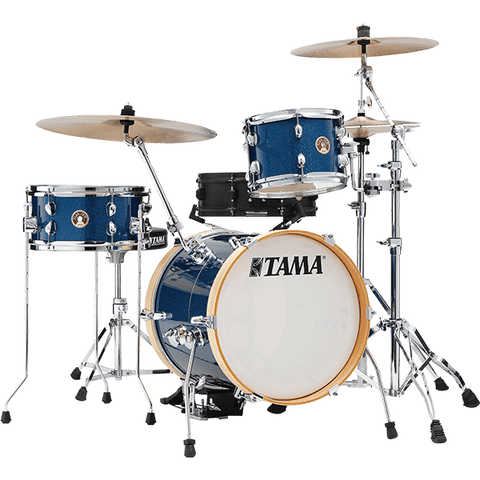 Tama Club-Jam Suitcase LJK36S 3-piece Shell Pack - Indigo Sparkle