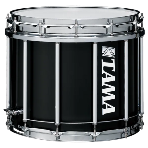 Tama StarLight Marching Snare Drum - 12-inch x 14-inch, Satin Black