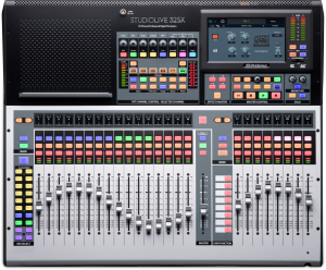 PreSonus StudioLive 32SX Series III Compact 32-Channel/22-bus digital console/recorder/interface with AVB networking and dual-core FLEX DSP Engine