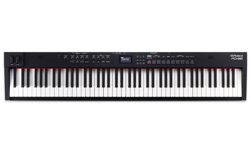 Piano de escenario Roland RD-88 de 88 teclas con altavoces