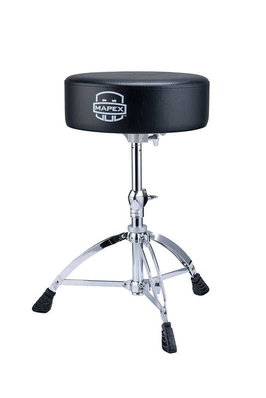 Mapex Round Top Drum Throne - Double-braced Legs