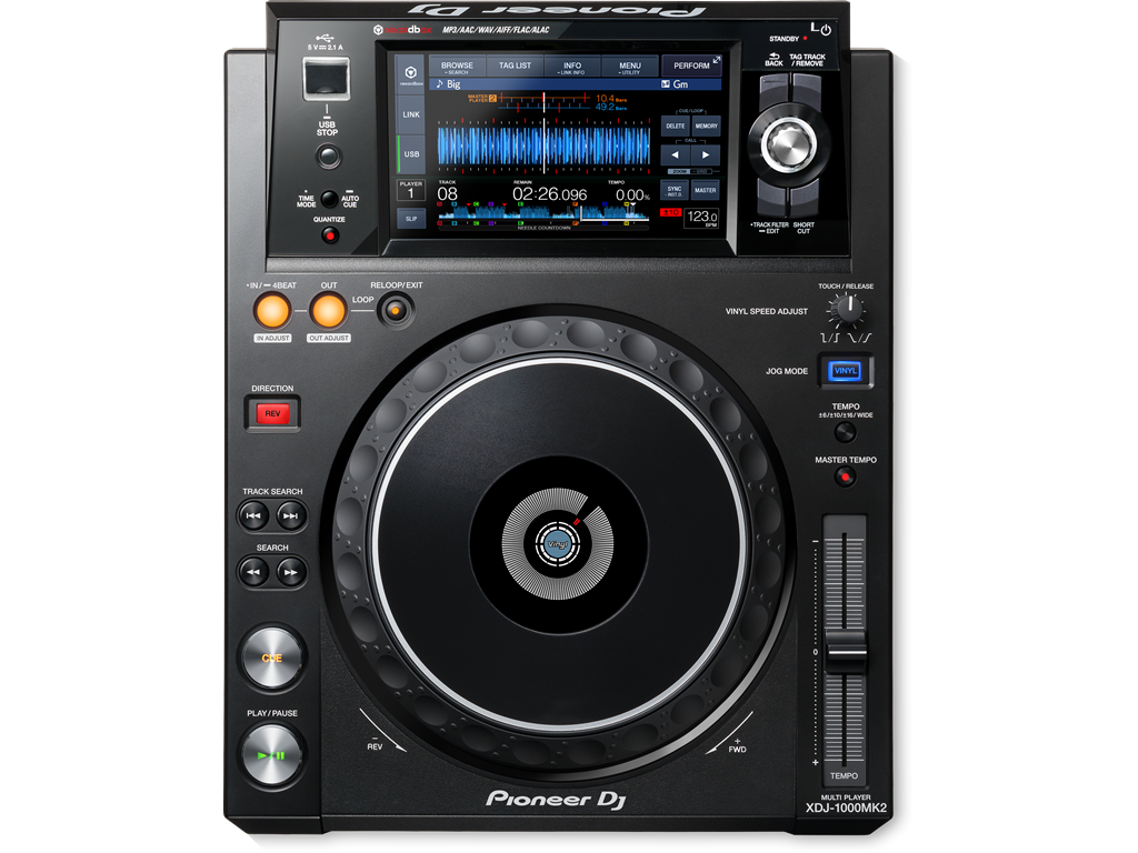 Pioneer DJ XDJ-1000MK2 Digital Performance DJ Media Player